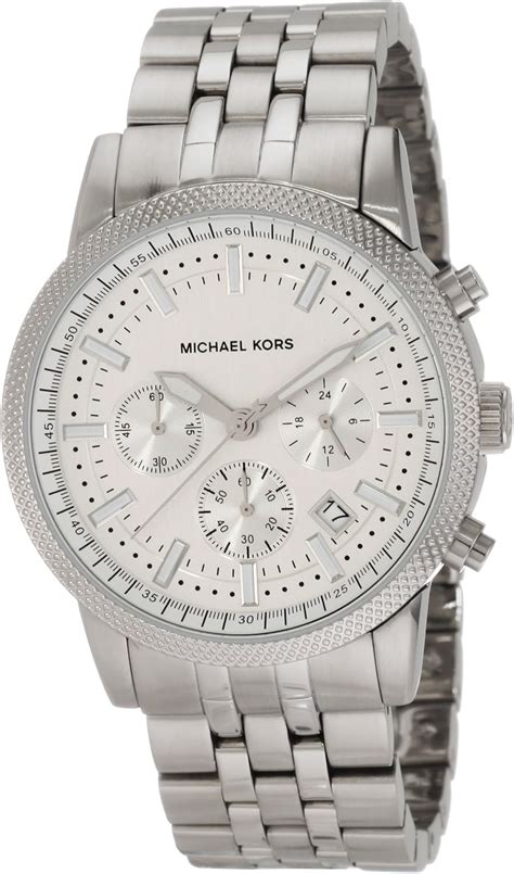 precio de reloj michael kors mk8072|Michael Kors Silver Scout Chronograph Men's Watch MK8072.